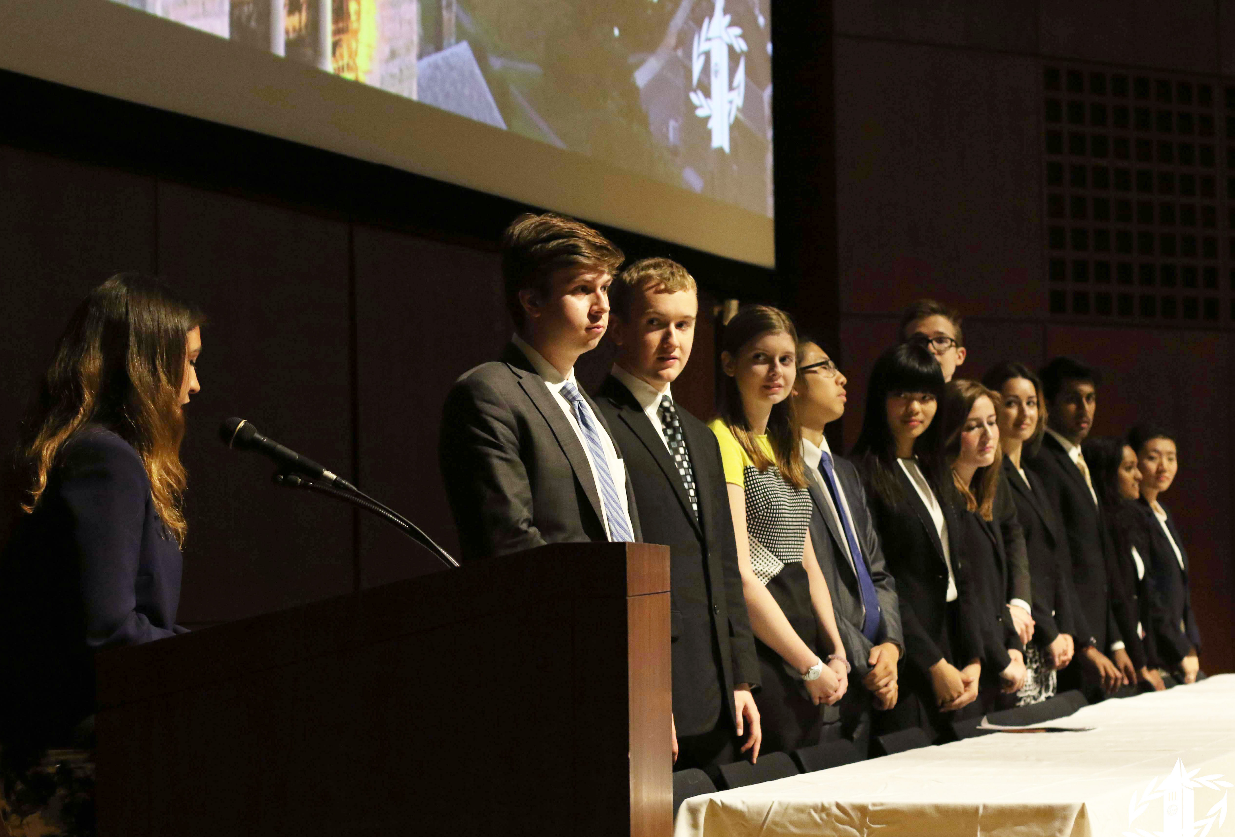 Model UN closing ceremony