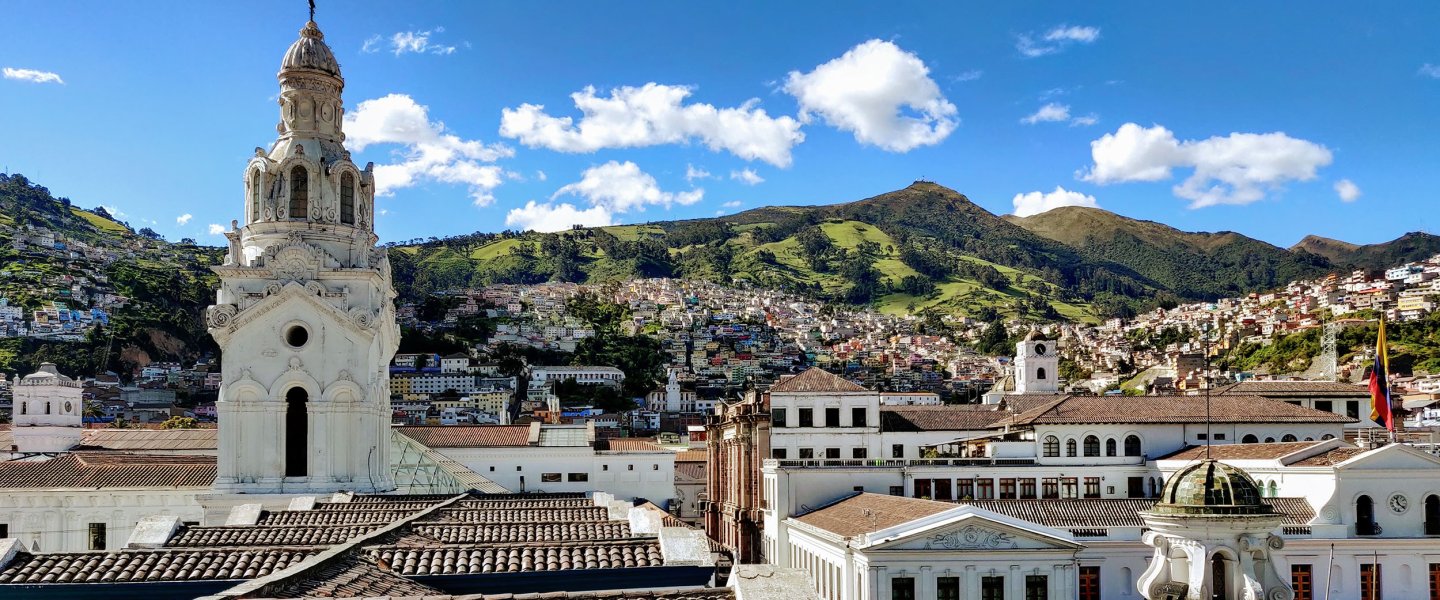 View of Quito, Ecuador