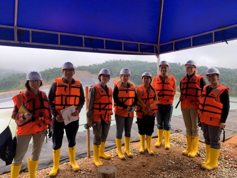 Cornell/USFQ student field trip group