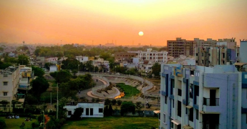View of Ahmedabad, site of India's first Heat Action Plan.